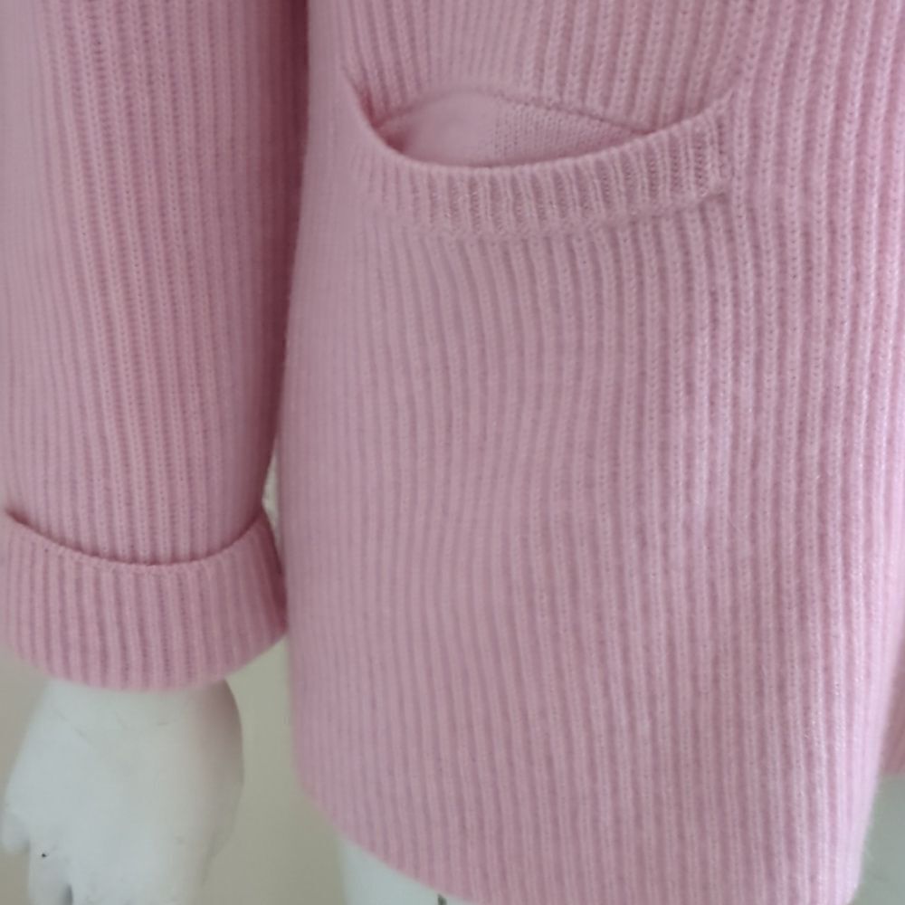 Rani Arabella Shawl Neck Sweater Pink View 4